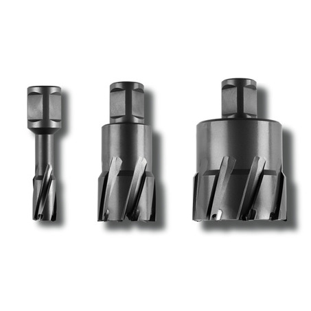 HM Ultra 35 Kernbohrer - 3/4" Weldon-Aufnahme, Bohr-Ø 25 mm, Schnitttiefe 35 mm | Premium Schnellspannbohrfutter