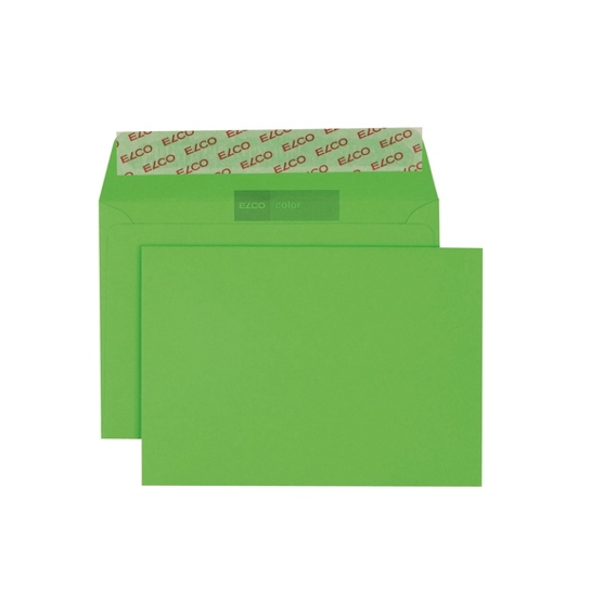C6 Briefumschläge - Intensiv Grün - Haftklebung - 100 g/qm - 250 Stück