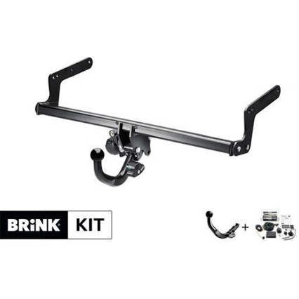 Brink Abnehmbare Anhängerkupplung mit E-Satz für VW (Set 515141)