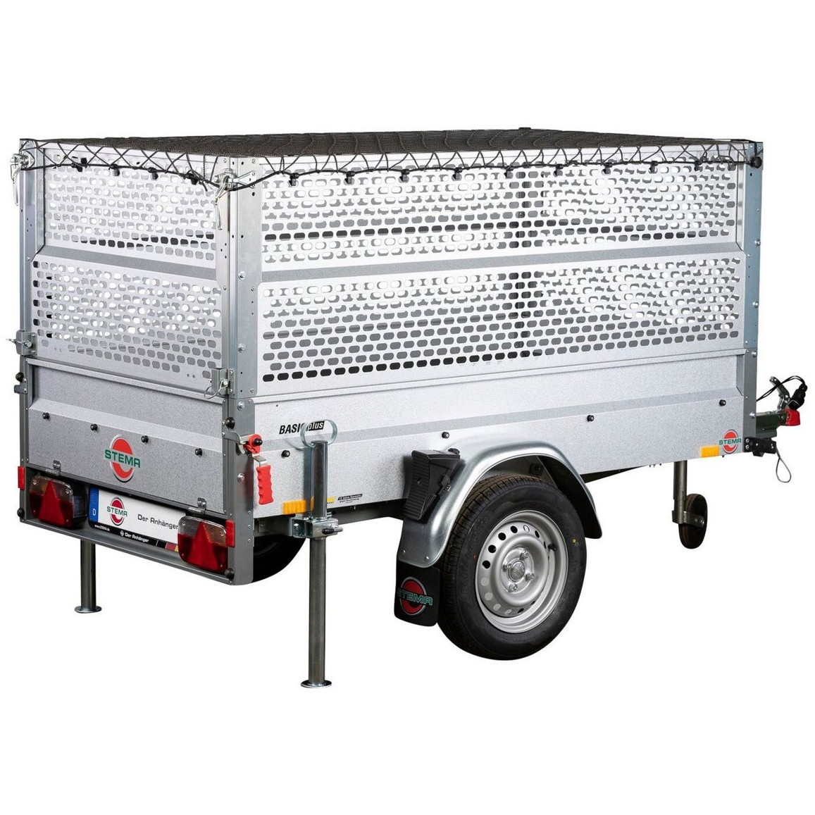 Stema Basic Plus 750 PKW Anhänger - Robuster Anhänger für vielseitige Anwendungen