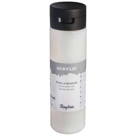 Seidenmatter Acrylfirnis - 250 ml Flasche