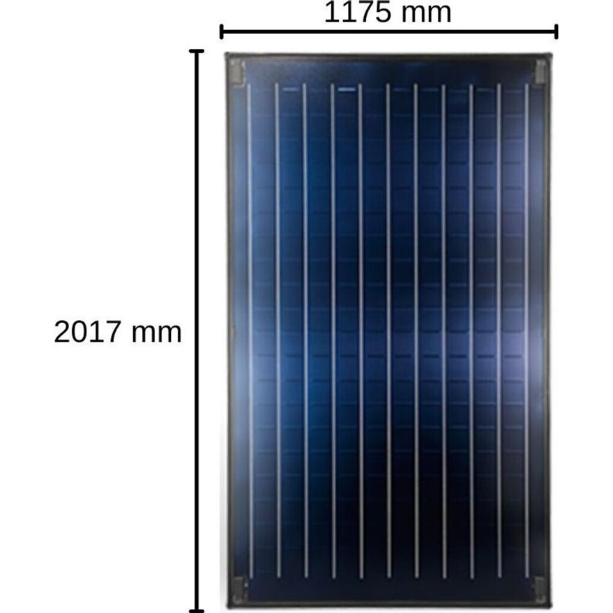 Bosch SO5000TFV Sonnenkollektor - FKC-2S, senkrecht - 2017x1175x87 mm (8718530954)