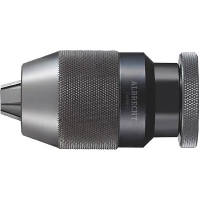 ALBRECHT Schnellspannbohrfutter SBF – Spannbereich: 0,5-6,5 mm, B 12 für Re-Lauf