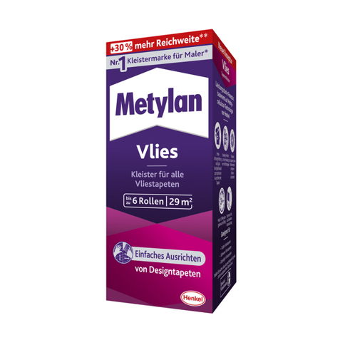 Transparent Vlies Tapetenkleister - 180g für einfache Tapetenanbringung
