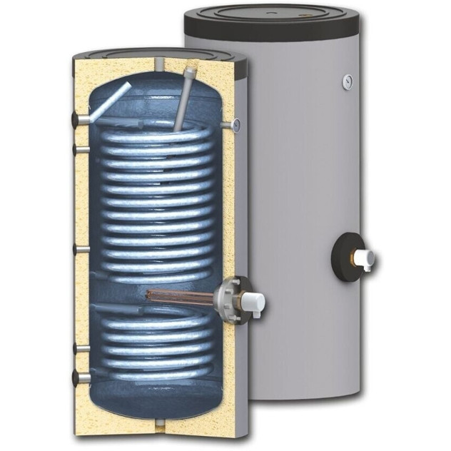 ThermoFLUX SWP2N Solarspeicher 500 Liter - 2 Wärmetauscher