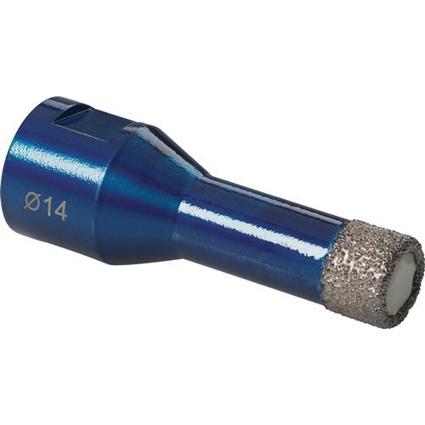 Diamant-Fliesenbohrer PRO M14 - 14mm Durchmesser, 60,5mm Länge, 1-teilig, Segmentanzahl: 1