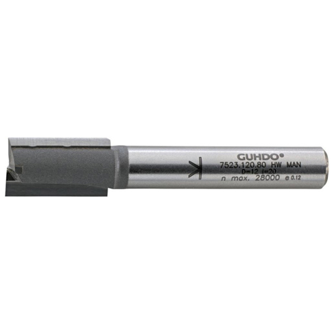 HW-Nutfräser D8 l30 L90 S8