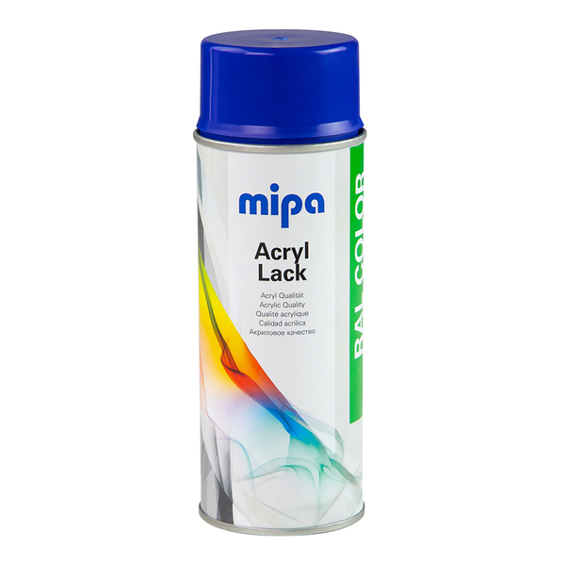 Mipa RAL 9005 Schwarz Seidenmatt Lack Spray - 400 ml