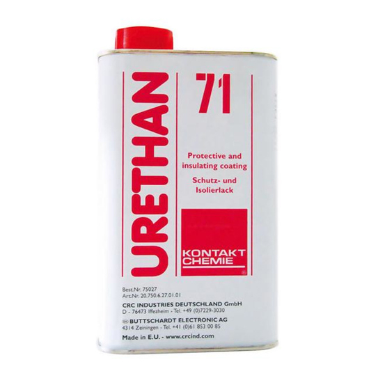 CRC Urethan 71 - 400ml | Polyurethanlack - Lösemittelbeständiger Spray 75013-AA