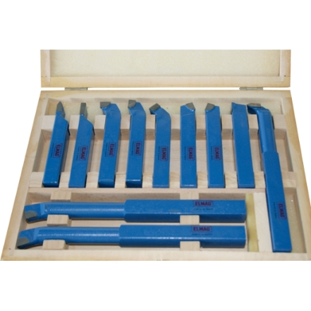 Drehstähle-Satz 12x12 ISO | 11-teilig Je 1 Drehmeissel ISO 1 R u. L | 2R | 4Q | 5R | 6R | 7R | 8 | 9 | 12 | 13 Drehstähle-Satz 12x12 ISO | 11-teilig Je 1 Drehmeissel ISO 1 R u. L | 2R | 4Q | 5R | 6R | 7R | 8 | 9 | 12 | 13