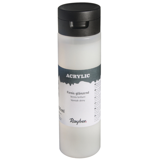 Glänzendes Acrylfirnis - 250ml Flasche