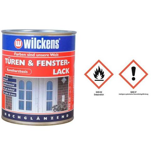 Wilckens Hochglänzender Türen- und Fensterlack - 0,75 Liter
