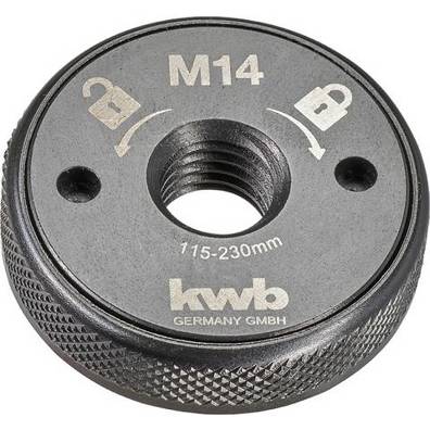 KWB Schnellspannmutter 115-230mm - Modell 717700, Hochwertiger Spannmechanismus