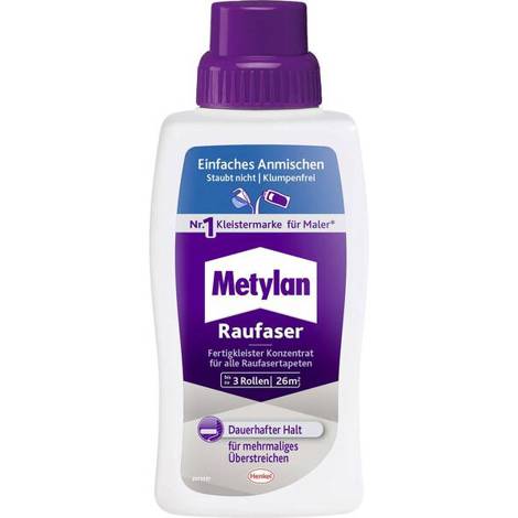 Metylan Raufaser Tapetenkleister MKR12 - 500 g - Ideal für Raufasertapeten