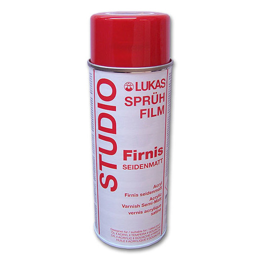 Lukas 315092 Firnis 400ml - Seidenmatt Sprühdose