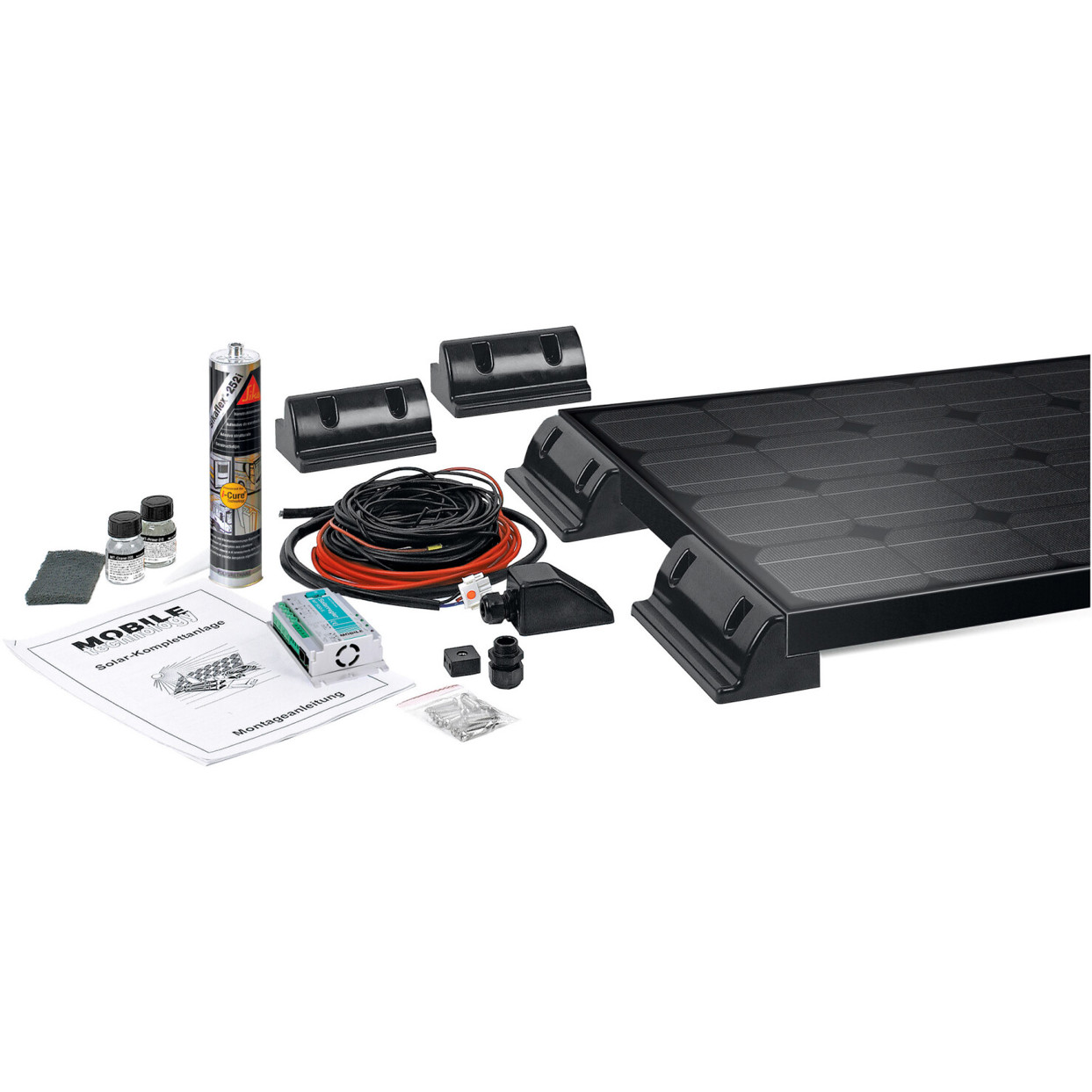 Büttner Elektronik Power Line MT 170 - 1 x 170Wp Solar-Komplettanlage