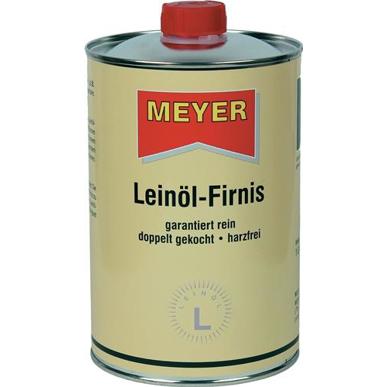 Meyer Leinöl-Firnis - Honigfarben - 1L Dose