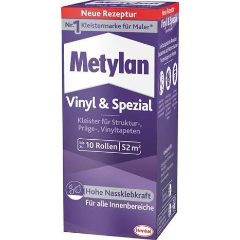 METYLAN Tapetenkleister Vinyl & Spezial 360g - Ideal für alle Wandbeläge