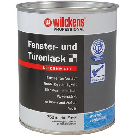 Seidenmatter Fenster- und Türenlack | 750 ml - Hochwertiger Schutz für Holz und Metall