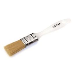Cottam Synthetik Malerpinsel - Flach, 25mm | Hochwertiger Borstenpinsel für präzise Farbaufträge