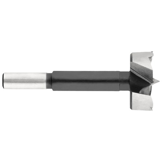 Forstnerbohrer 22 mm | CV-Stahl Holzbohrer für hartes und weiches Holz | Optimal für furnierte Platten | Hartholz & Weichholz mit Zentrierspitze nach DIN 7483G
