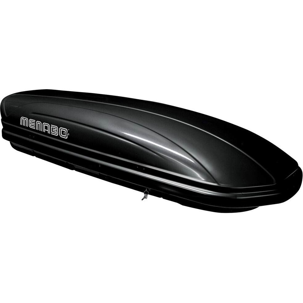 F.lli Menabo Mania 580 - Schwarz Glänzend Autogepäckträger