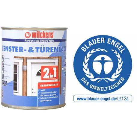 Wilckens Fenster- & Türenlack 2in1 - Seidenmatt (0,75 Liter)