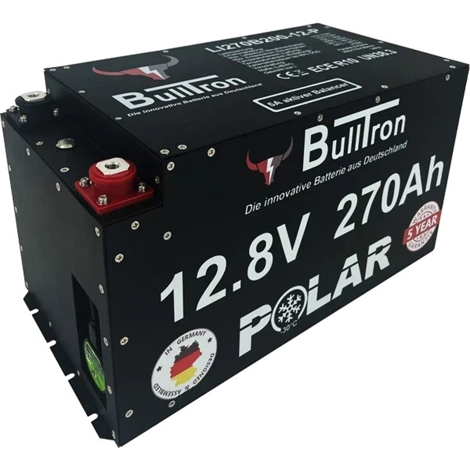 BullTron 12V 270Ah Polar - Lithium-Ionen Stromspeicher (LI270B200-12-P)
