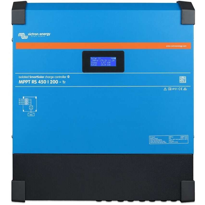 Victron SmartSolar MPPT RS 450/200-MC4 48V - Hochleistungs-Solarregler für effiziente Energieumwandlung