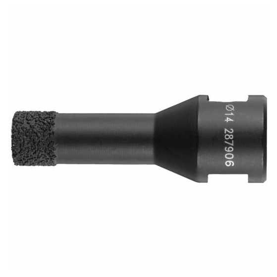 LUKAS Diamant-Trockenbohrer DTB Ø 6 mm - Ideal für Fliesen & Stein | Für Winkelschleifer