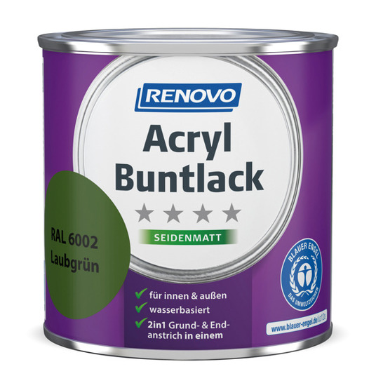 Premium Acryl Buntlack - Seidenmatt Finish für kreative Projekte
