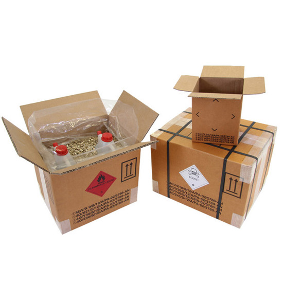 2-welligen Gefahrgut-Karton | 390x390x430 mm | 65 l Füllvolumen 2-welligen Gefahrgut-Karton | 390x390x430 mm | 65 l Füllvolumen