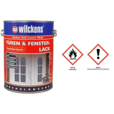 Wilckens Hochglänzender Türen- und Fensterlack | 2,5 Liter