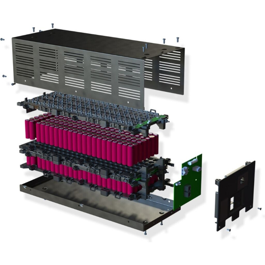 BMZ Helios 51,4V Power-Batteriemodul – 48,7Ah, 2500 Wh – Hochleistungs-Stromspeicher