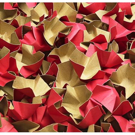 DECOFILL Polsterchips rot 120 l 180 g/m² - Verpackungschips